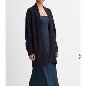 Vince Cashmere Open-Front Cardigan XS